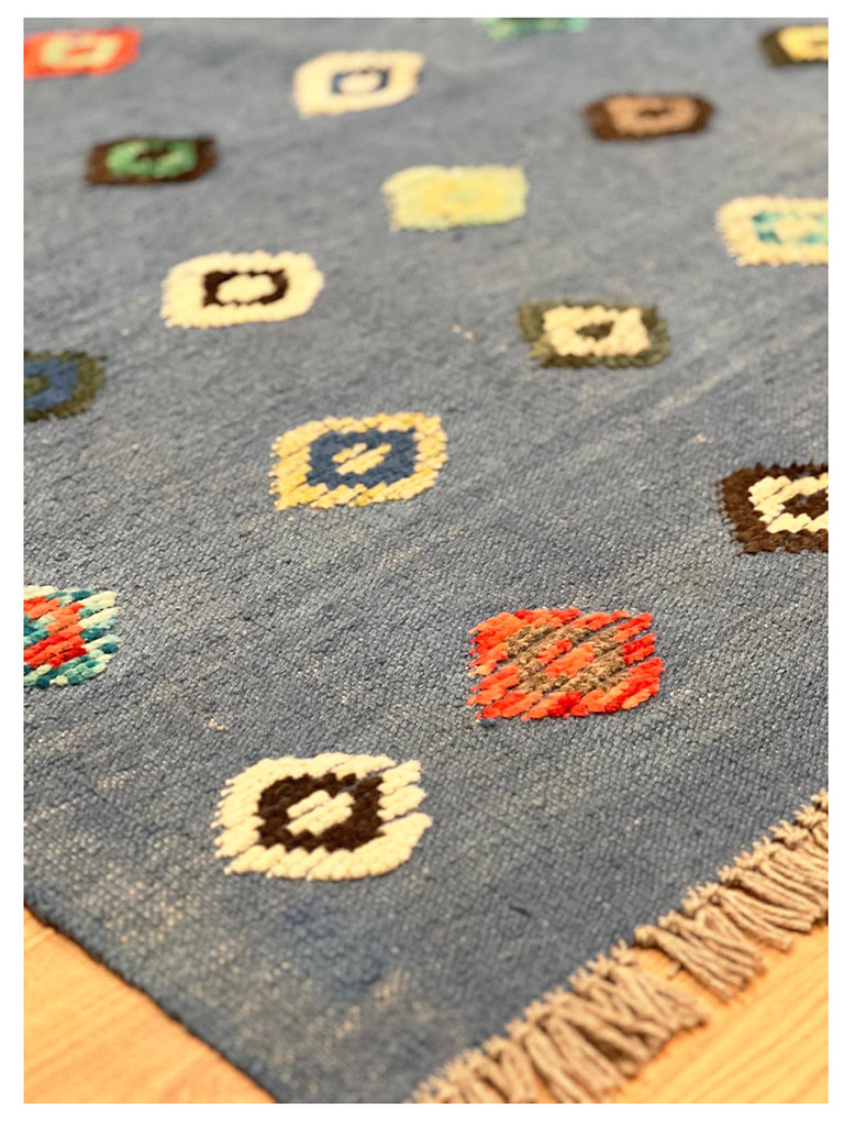 Lubilou Kilim Rug | 300cm x 250cm | Rugs and Kilims | Emma Mellor Rugs