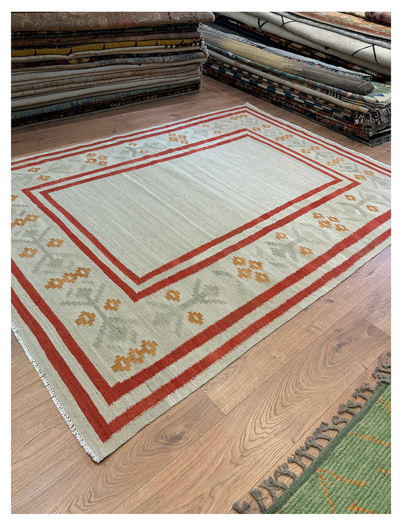 Scandinavian Kilim | 245cm x 180cm | Scandinavian Design | Emma Mellor