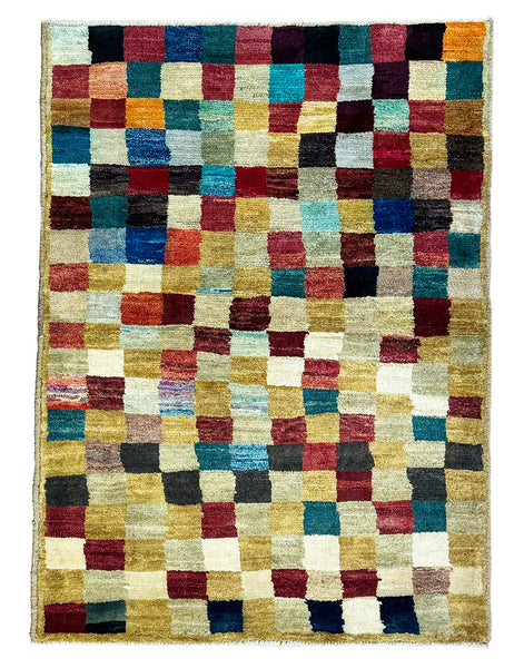 Nomadic Afghan Rug | 140cm x 97cm | Contemporary Rugs | Emma Mellor