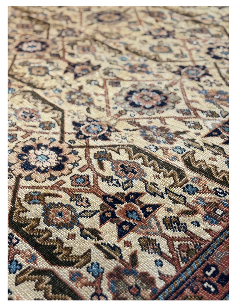 Antique Veramin Rug | 337cm x 249cm | Emma Mellor Antique Rugs