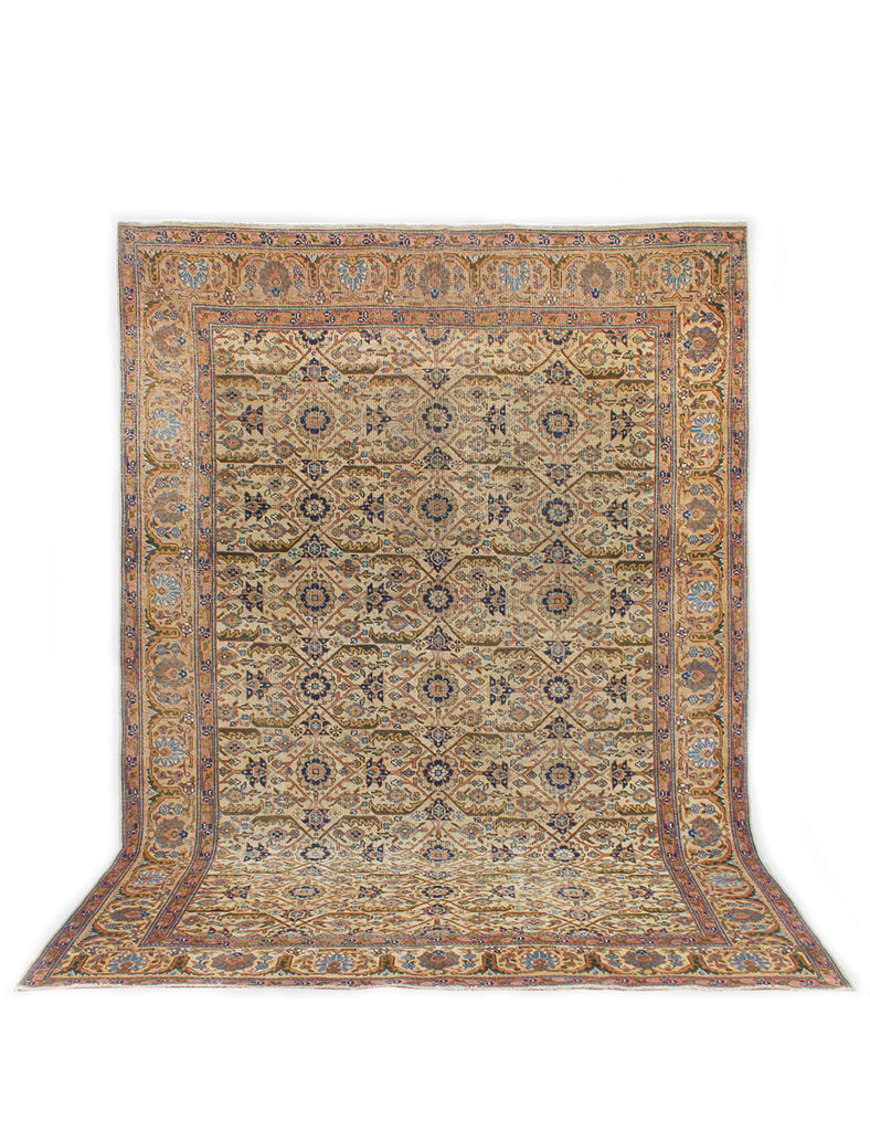 Antique Veramin Rug | 337cm x 249cm | Emma Mellor Antique Rugs