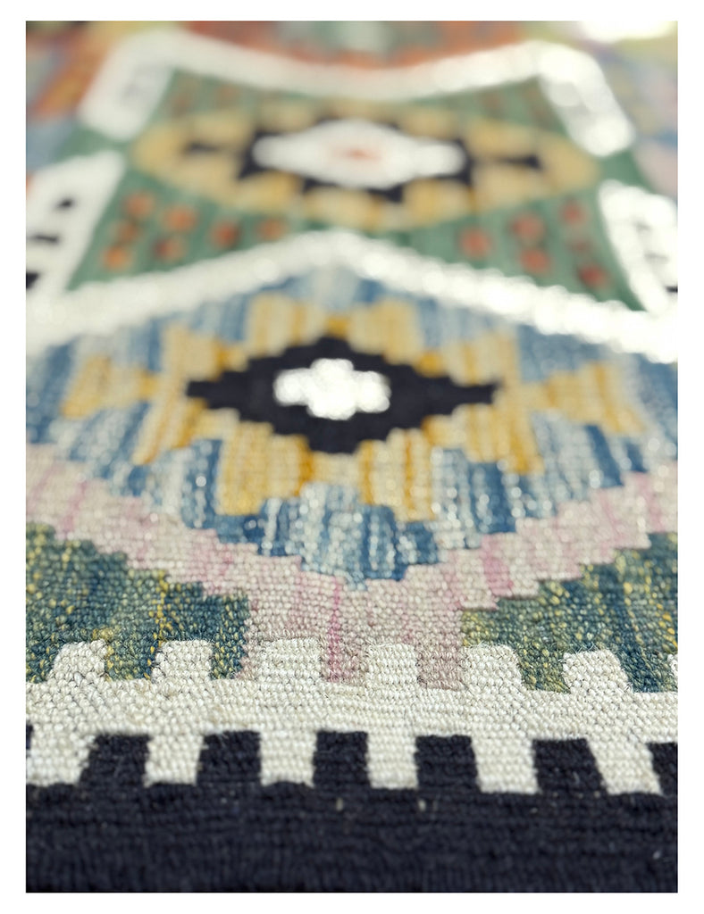 Kilim Rug | 175cm x 123cm | Chalk Kilim Rug | Emma Mellor Rugs London