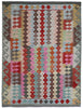 Kilim Rug | 150cm x 106cm| Chalk Kilim Rug | Emma Mellor Rugs London