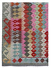 Kilim Rug | 150cm x 106cm| Chalk Kilim Rug | Emma Mellor Rugs London