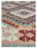 Kilim Rug |  253cm x 182cm | Chalk Kilim Rug | Emma Mellor Rugs London