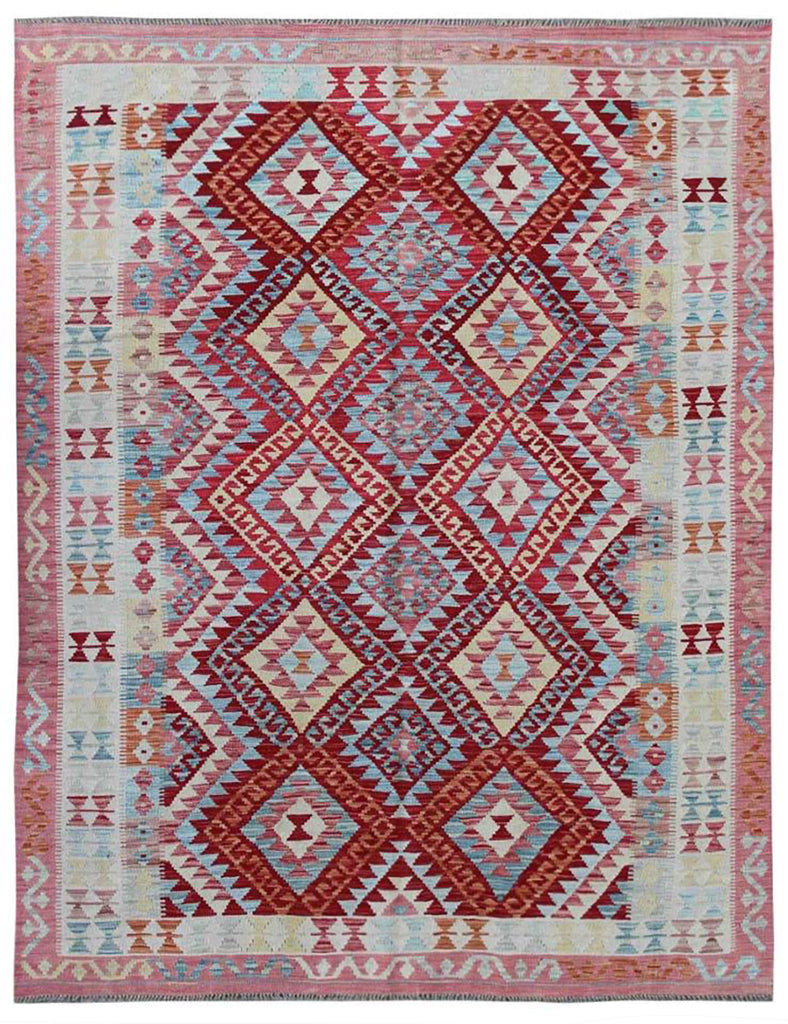 Kilim Rug | 238cm x 170cm | Chalk Kilim Rug | Emma Mellor Rugs London