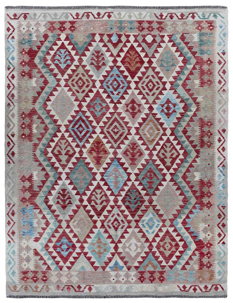 Kilim Rug | 235cm x 181cm | Chalk Kilim Rug | Emma Mellor Rugs London