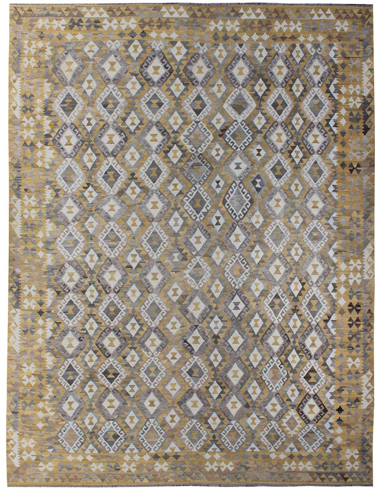 Chalk Kilim Rug | 391cm x 315cm | Kilims | Emma Mellor Handmade Rugs