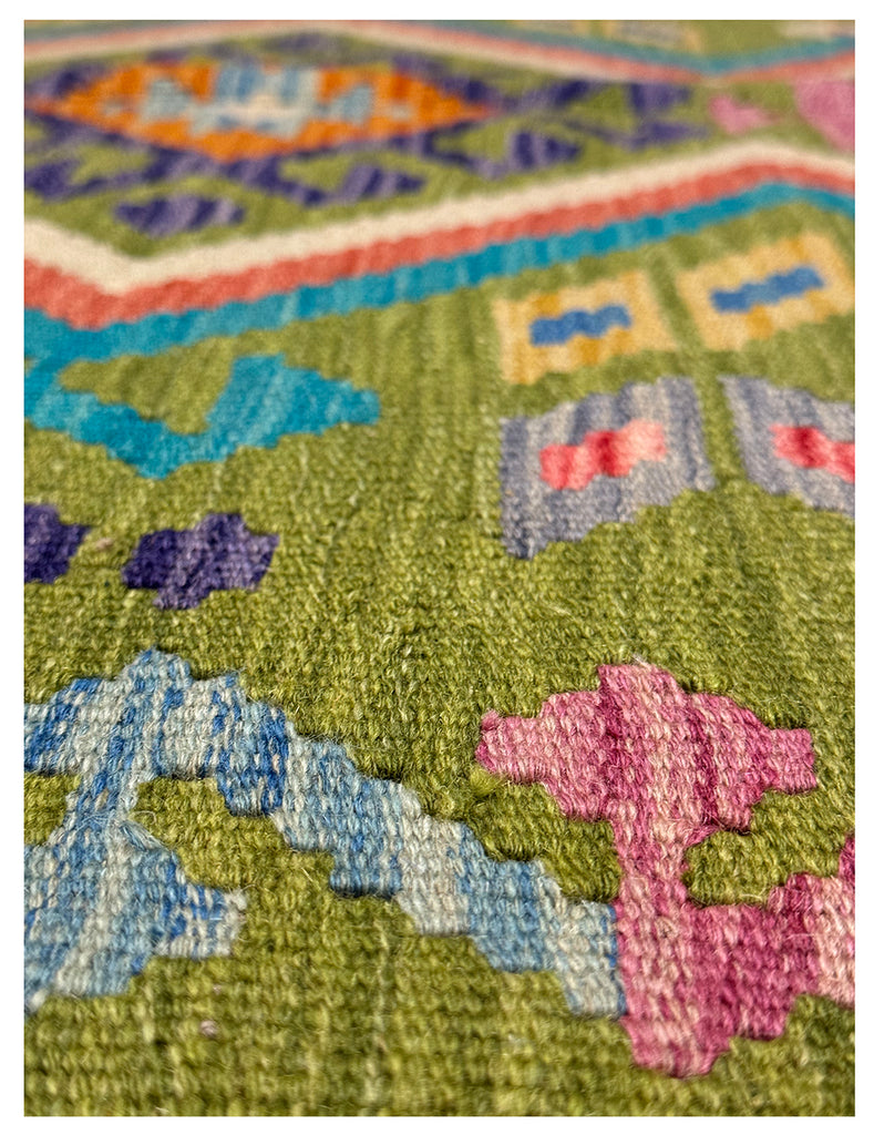 Kilim Rug | 144cm x 104cm | Chalk Kilim Rug | Emma Mellor Rugs London