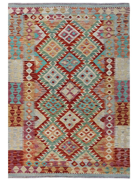 Kilim Rug | 155cm x 106cm| Chalk Kilim Rug | Emma Mellor Rugs London