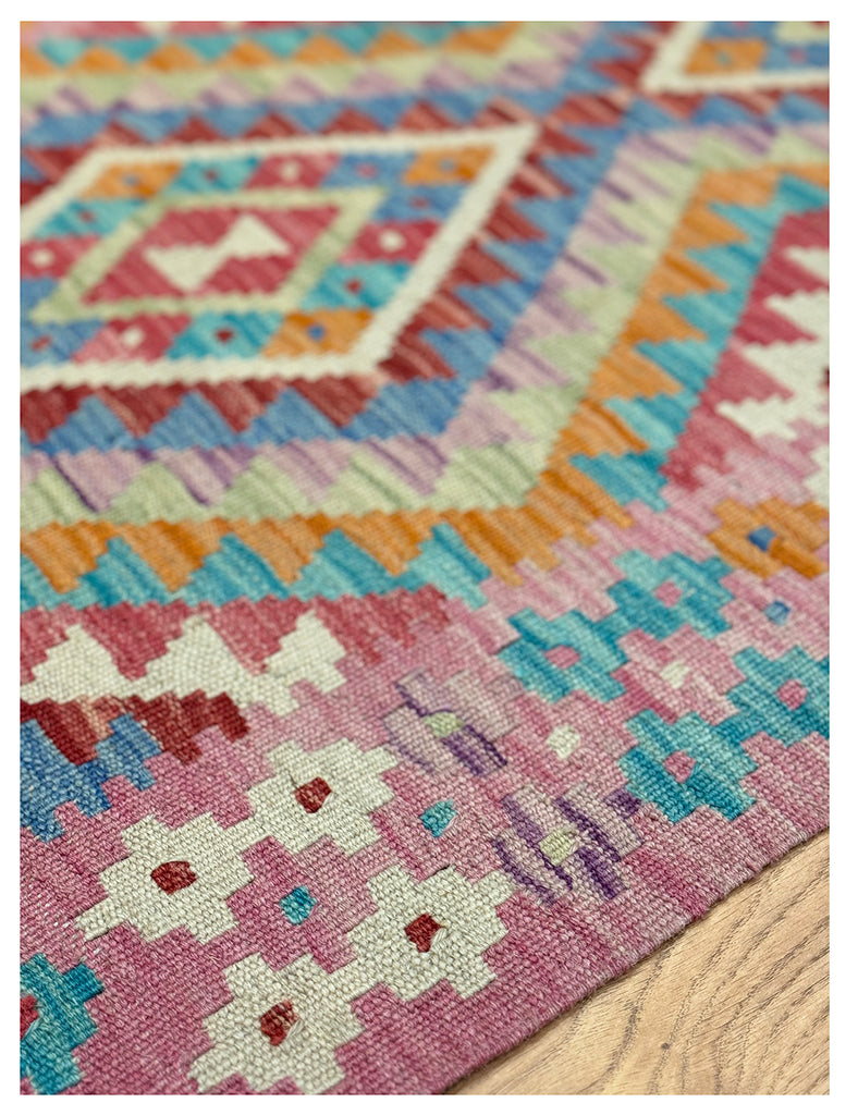 Kilim Rug | 125cm x 83cm | Chalk Kilim Rug | Emma Mellor Rugs London