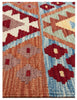 Kilim Rug | 243cm x 181cm | Chalk Kilim Rug | Emma Mellor Rugs London