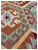 Kilim Rug | 243cm x 181cm | Chalk Kilim Rug | Emma Mellor Rugs London