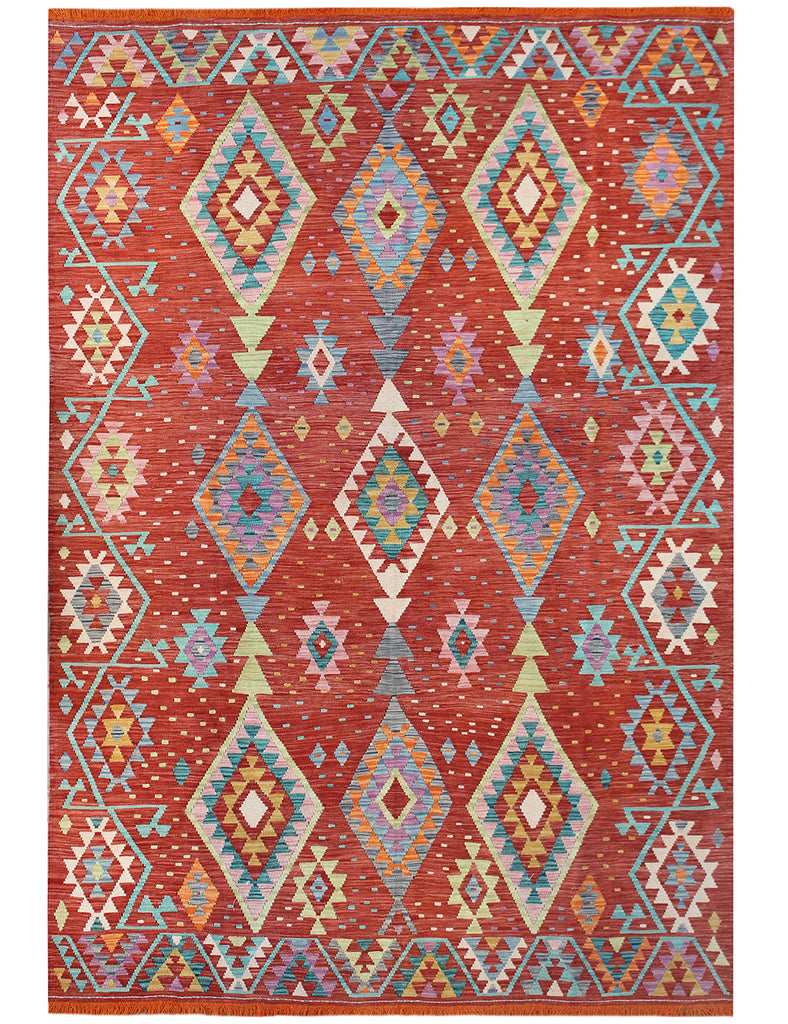 Chalk Kilim Rug | 298cm x 206cm | Kilims | Emma Mellor Handmade Rugs