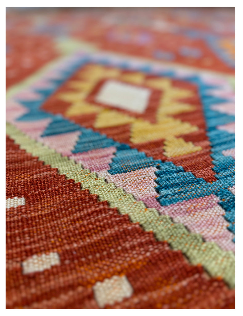 Chalk Kilim Rug | 298cm x 206cm | Kilims | Emma Mellor Handmade Rugs