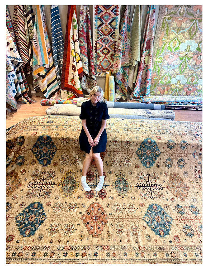 Gendje Rug | 426cm x 302cm | Large Rugs | Emma Mellor Handmade Rugs