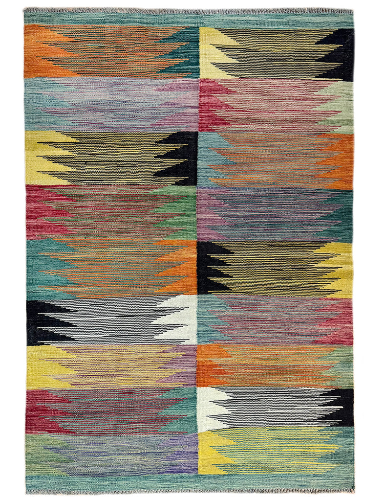 Scandinavian Kilim | 178cm x 126cm| Ingaborg Kilim | Emma Mellor Rugs