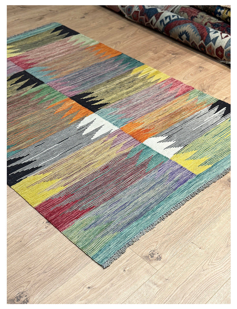 Scandinavian Kilim | 178cm x 126cm| Ingaborg Kilim | Emma Mellor Rugs