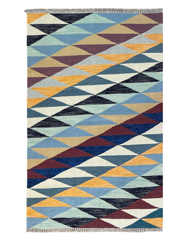 Scandinavian Kilim | 126cm x 86cm | Ingaborg Kilim | Emma Mellor Rugs