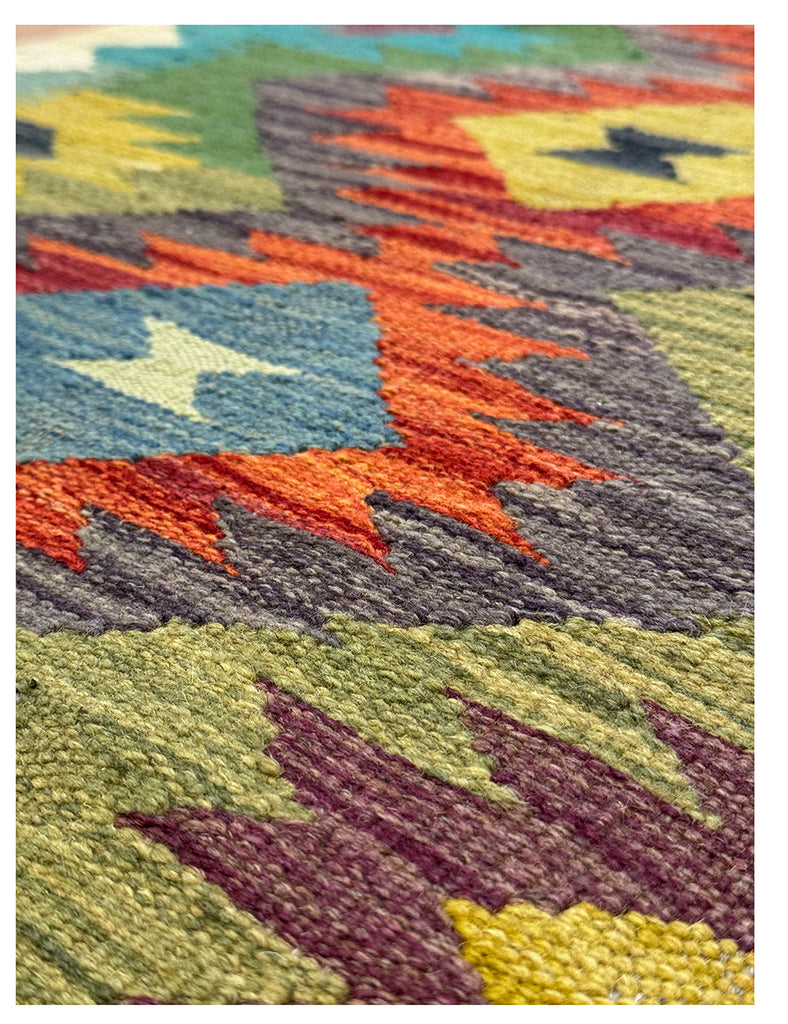 Kilim Runner | 195cm x 69cm | Hall Runners | Emma Mellor Handmade Rugs