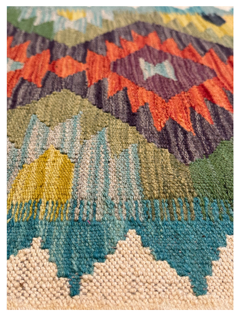 Kilim Runner | 195cm x 69cm | Hall Runners | Emma Mellor Handmade Rugs