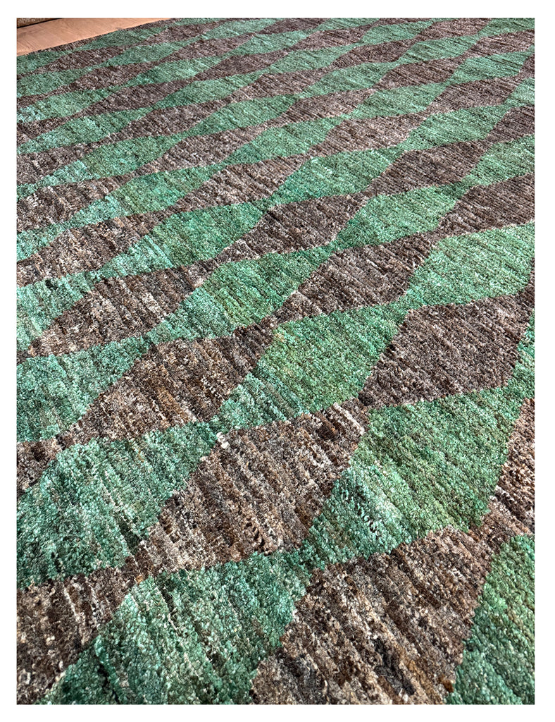 Lequin Rug | 294cm x 255cm | Large Rugs | Emma Mellor Handmade Rugs