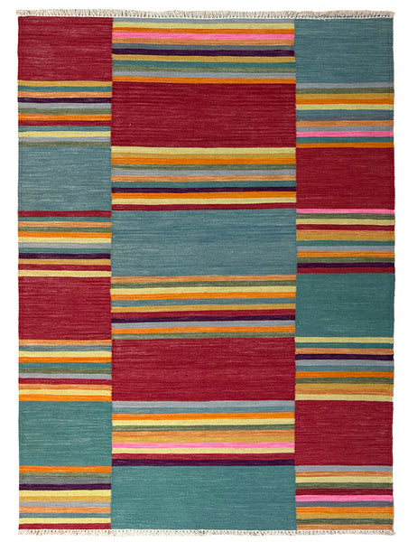 Scandinavian Kilim | 196cm x 143cm | Ingaborg Kilim | Emma Mellor Rugs