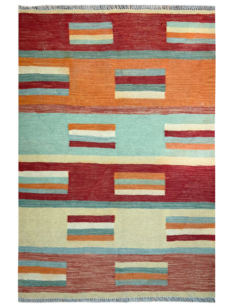 Scandinavian Kilim | 153cm x 100cm| Swedish Kilim Rugs | Emma Mellor