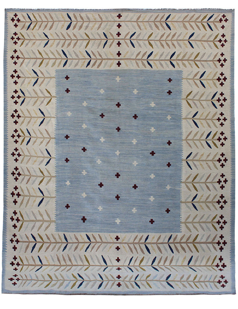 Scandinavian Kilim | 388cm x 307cm | Swedish Kilim Rugs | Emma Mellor